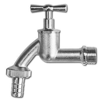 Kran GZ 1/2", wyjście na wąż 12,5mm