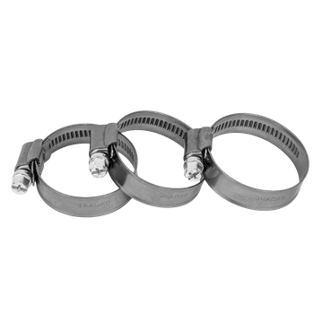 Opaska ślimakowa nierdzewna BRADAS 120-140mm