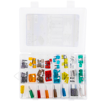 KPL. BEZPIECZNIKÓW MINI, STANDARD I MAXI 88 SZT.