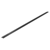 Listwa spadkowa podłogowa czołowa 130 cm czarna