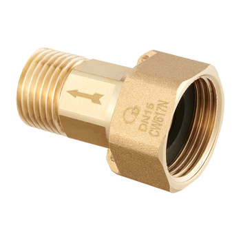 PÓŁŚRUBUNEK Z ZAWOREM ZWROTNYM DIAMOND 1/2"