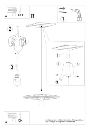 Lampa wisząca SIRKEL 30 czarny