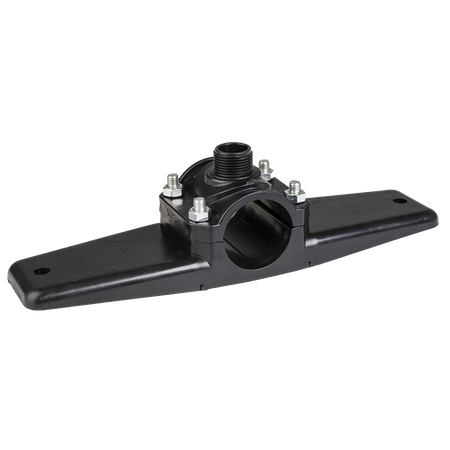 PN10 Obejma na podstawie do rur PE 50 mm / GZ 3/4"