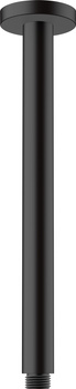 HG Vernis Blend Przyłącze sufitowe 30 cm, Czarny Matowy