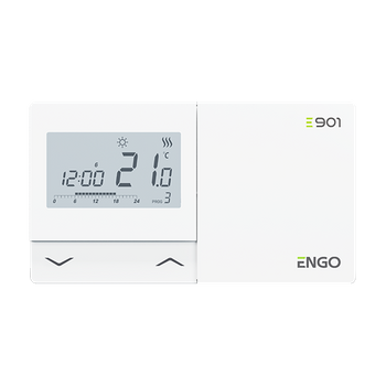-Regulator temperatur przewodowy, tygodniowy, elektroniczny