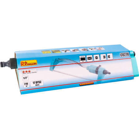 ZRASZACZ OSCYLACYJNY 17 DYSZ 1/2'