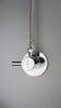 Zawór kątowy z głowicą ceramiczną 1/2" - 3/8" - okrągły chrom VFA B62R