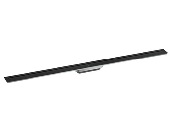 AX Drain Element zewnętrzny odpływu liniowego 1200, montaż odsunięty od ściany, Czarny Matowy