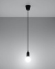 Lampa wisząca DIEGO 1 czarna