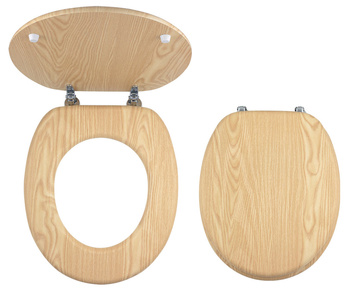 Deska sedesowa MDF, jesion