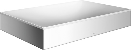 AX Suite Umywalka nablatowa 600/400 bez otworu na baterie i przelewu, Chrom
