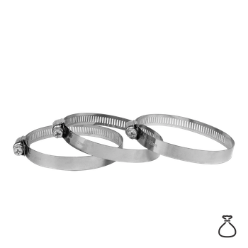 Opaska ślimakowa nierdzewna AMERICAN TYPE 44-64 / 12,7mm