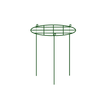 Podpora pierścieniowa do roślin śred.30cm / wys.45cm - siatkowa