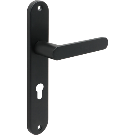 MALAGA klamka na szyldzie długim na wkładkę