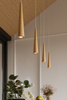 Lampa wisząca SULA 1 naturalne drewno