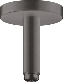 AX ShowerSolutions Przyłącze sufitowe 100 mm, Czarny Chrom Szczotkowany