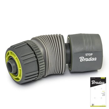 LIME LINE SOFT Szybkozłącze 1/2" ze stopem i regulacją kąta