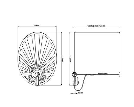 Lampa wisząca LEHDET złota