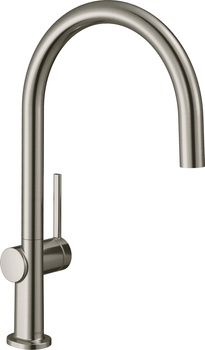HG Talis M54 Jednouchwytowa bateria kuchenna 220, 1jet, Stal Szlachetna Finish