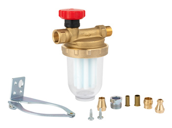 Filtr olejowy jednorurowy V 500 Si, z wkładem plastikowym, 250 l/h