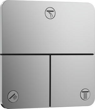 HG ShowerSelect Comfort Q Zawór odcinający do 3 odbiorników, podtynkowy, Chrom
