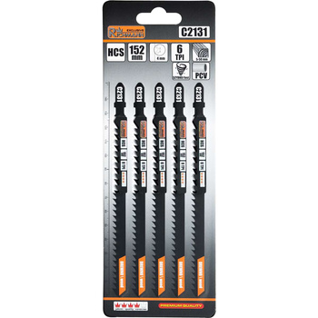 BRZESZCZOT DO WYRZ. DREWNO "T" HCS 152MM,6 TPI,SZYBKIE CIĘCIE (T344D) 5 SZT/OPAK.