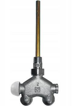 Termostatyczny zawór 4-drogowy VUA-50 HERZ - figura kątowa