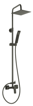 VITTO VERDELINE zestaw natryskowy z baterią BVI7UVL,  gun metal