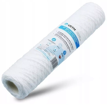 FILTR DO WODY WKŁAD SZNURKOWY 10" FILTRACJA 5 MIKRON PP5M USTM