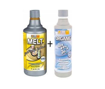 ZESTAW do udrażniania rur MELT 750ml + ORGANIC 500ml