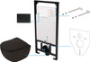 Zestaw WC podtynkowy 6 w 1 nero nero CDENNZPW
