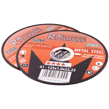 TARCZA METAL + INOX 230x1,9