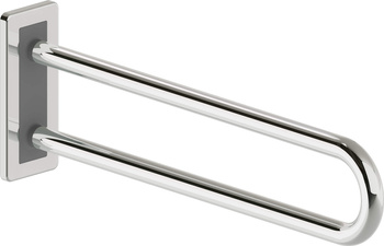 Uchwyt ścienny stały - 70 cm stal, antracyt NIL 042S