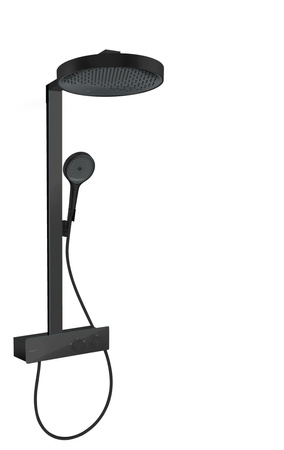 HG Rainfinity Komplet prysznicowy 360 1jet z termostatem ShowerTablet 350, Czarny Matowy