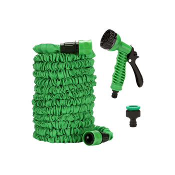 Wąż ogrodowy elastyczny 30 m + akcesoria 100FT