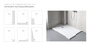Stone Tray - Brodzik kompozytowy "F" Ciemnoszary 90x90x2,5