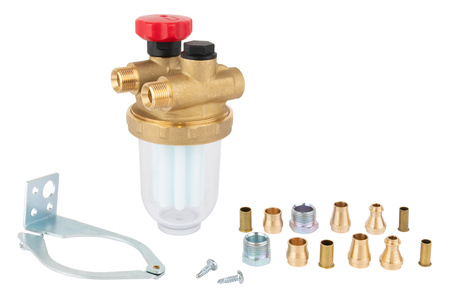 Filtr olejowy dwururowy Z 500 Si, z wkładem plastikowym, 200 l/h