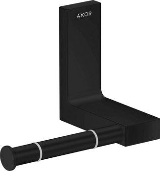 AX Universal Rectangular Uchwyt na papier toaletowy, Czarny Matowy