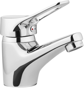 Bateria umywalkowa z korkiem automatycznym stała chrom Vero BOW 021M