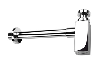 Syfon do umywalki kwadratowy chrom NHC 032K