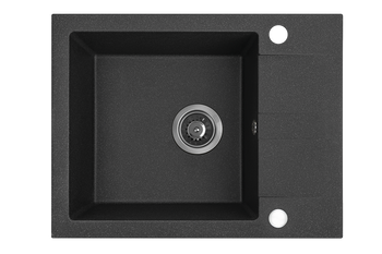 SHIRE zlewozmywak granitowy 1-komorowy z półociekaczem