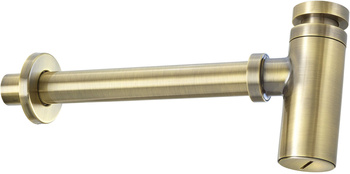 Syfon do umywalki okrągły mosiądz NHC M31K