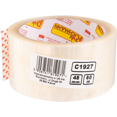 TAŚMA PAKOWA PRZEŹROCZYSTA 48MMx60M
