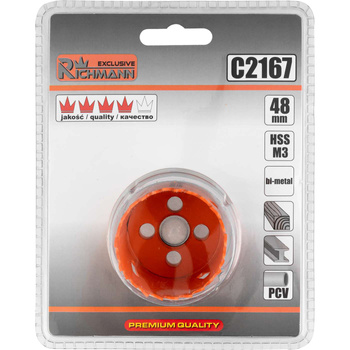 OTWORNICA BIMETAL  48  MM