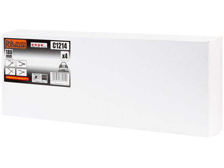 WKŁAD - SZCZYPCE SEEGERA 180 MM 4 ELEM. + TACKA C1101