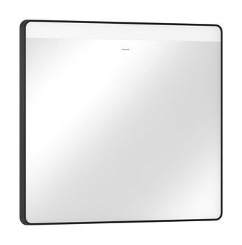 HG Xarita Lite Q Lustro z górnym oświetleniem LED 800/30, czujnik IR, Czarny Matowy