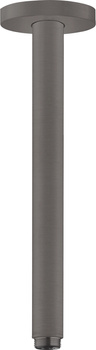 HG Przyłącze sufitowe S 30 cm, Czarny Chrom Szczotkowany