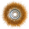 SZCZOTKA DO SZLIF. DOCZOŁOWA 100 MM MOSIĄDZOWANA