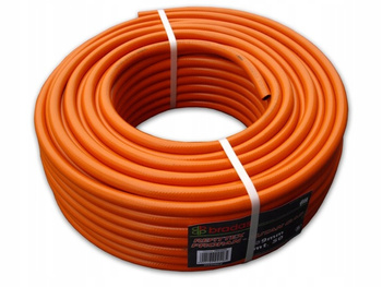 Wąż do gazu PROPAN-BUTAN 9*3mm / 25m Bradas