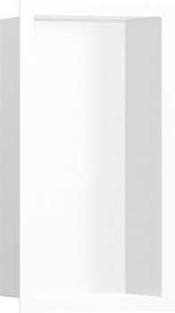 HG XtraStoris Individual Wnęka ścienna Biały Matowy z ozdobną ramką 300/150/100, Biały Matowy